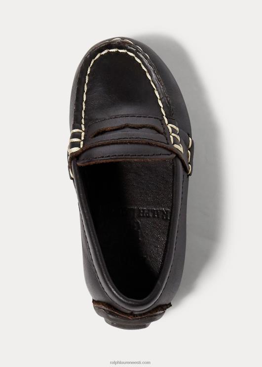 Ralph Lauren lapsed telly-nahast penniloafer PR0V6357 šokolaadi