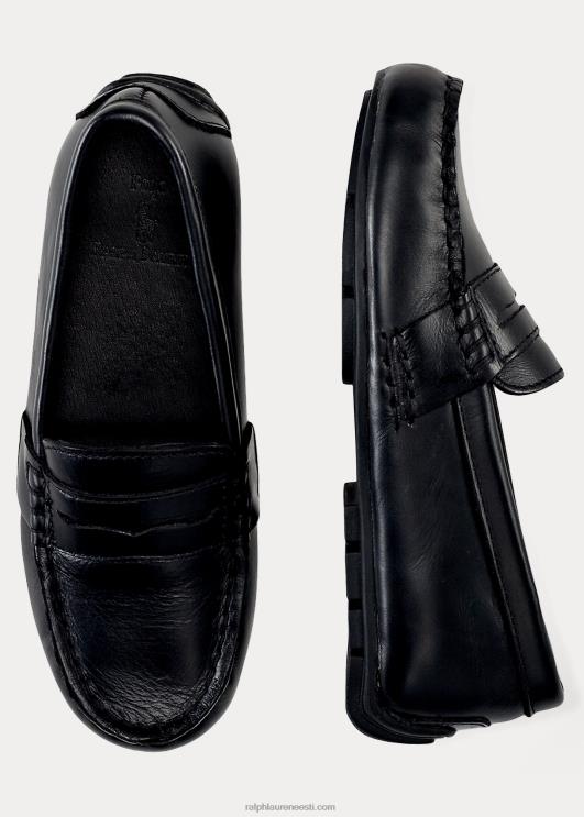 Ralph Lauren lapsed telly-nahast penniloafer PR0V6386 must