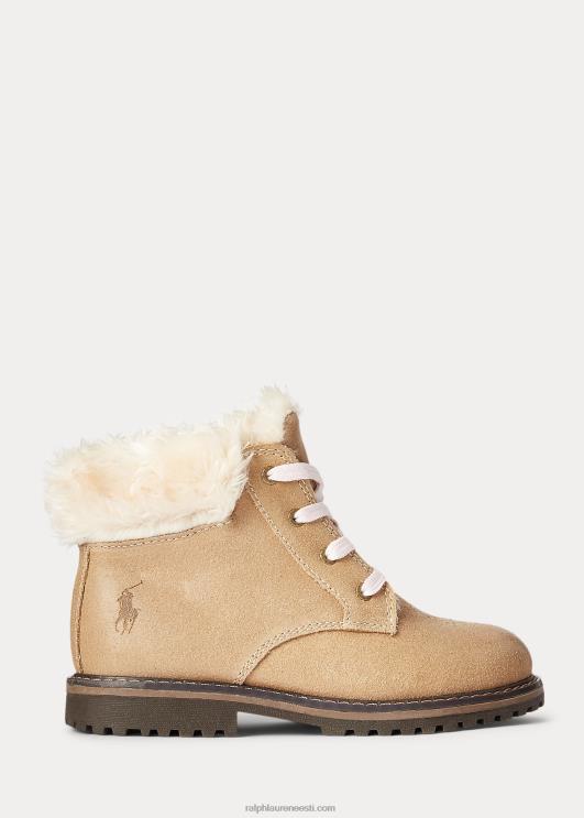 Ralph Lauren lapsed burnley fliisvoodriga nahksaabas PR0V7656