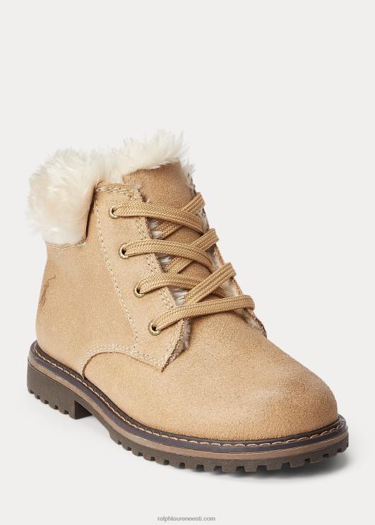 Ralph Lauren lapsed burnley fliisvoodriga nahksaabas PR0V7656