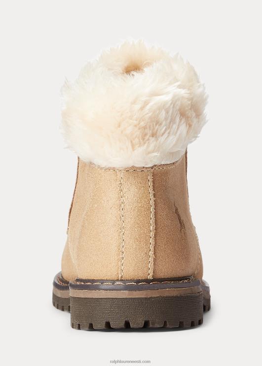 Ralph Lauren lapsed burnley fliisvoodriga nahksaabas PR0V7656