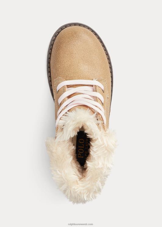 Ralph Lauren lapsed burnley fliisvoodriga nahksaabas PR0V7656