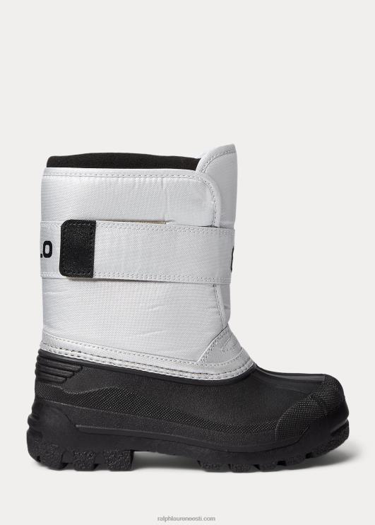 Ralph Lauren lapsed everlee fliisvoodriga saapad PR0V6701 hõbedane nailon must