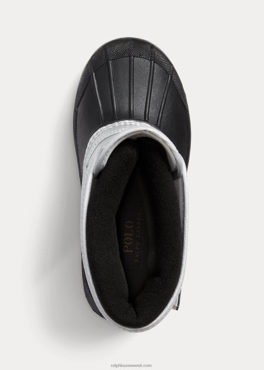 Ralph Lauren lapsed everlee fliisvoodriga saapad PR0V6701 hõbedane nailon must