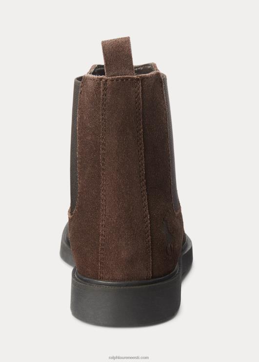 Ralph Lauren lapsed glastoni seemisnahast chelsea saapad PR0V9888 pruun