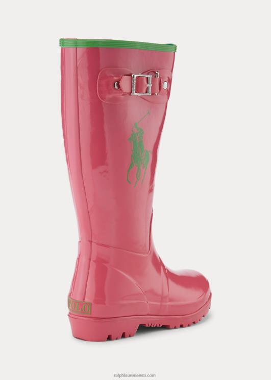 Ralph Lauren lapsed ralph kummist vihmasaabas PR0V7305 roosa/roheline