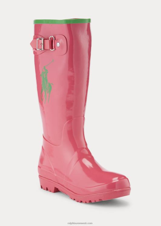 Ralph Lauren lapsed ralph kummist vihmasaabas PR0V7305 roosa/roheline