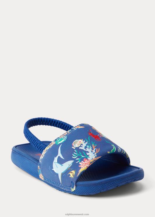 Ralph Lauren lapsed cayson polo karu liumägi PR0V6344 sinine bearwaiian print