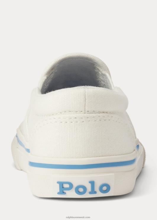 Ralph Lauren lapsed keaton polo bear lõuendist slip-on kets PR0V7258 kreem maasikakaruga