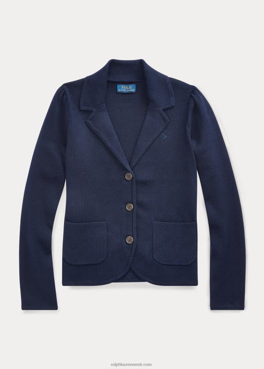 Ralph Lauren lapsed koo puuvillane bleiser PR0V7233 rl merevägi