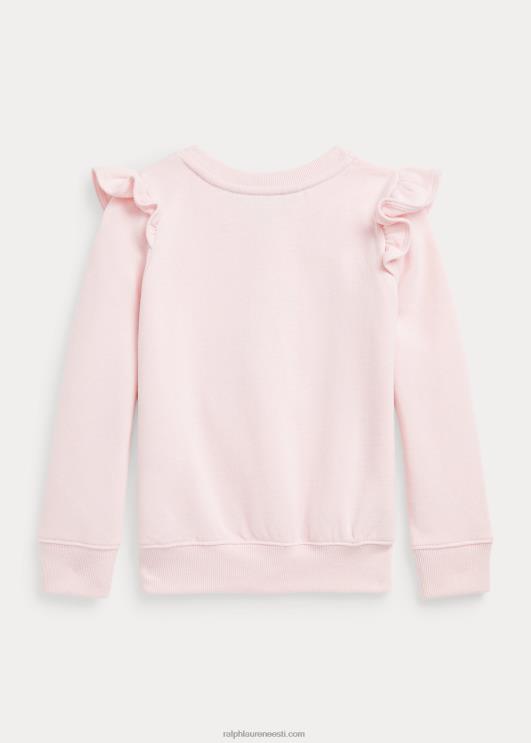 Ralph Lauren lapsed Kuu-uusaasta jänku fliisist dressipluus PR0V6730 roosa varjund