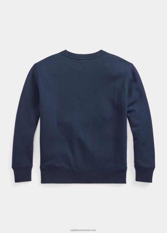 Ralph Lauren lapsed logoga fliisist dressipluus PR0V9925 kruiisilaevastik