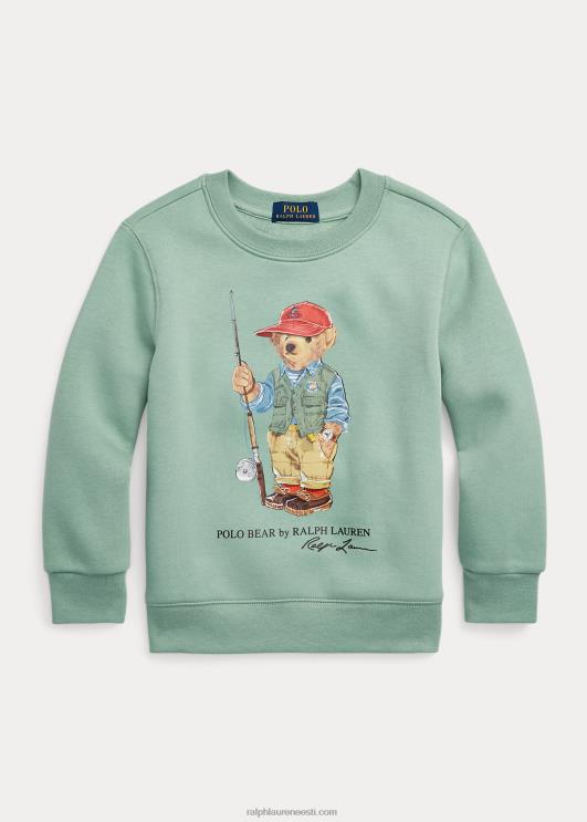 Ralph Lauren lapsed polo karu fliisist dressipluus PR0V5739 pleekinud piparmünt