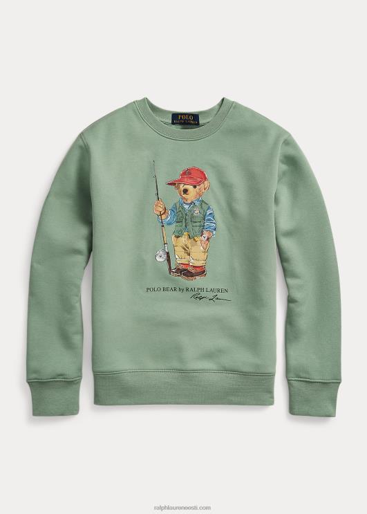 Ralph Lauren lapsed polo karu fliisist dressipluus PR0V6089 pleekinud piparmünt