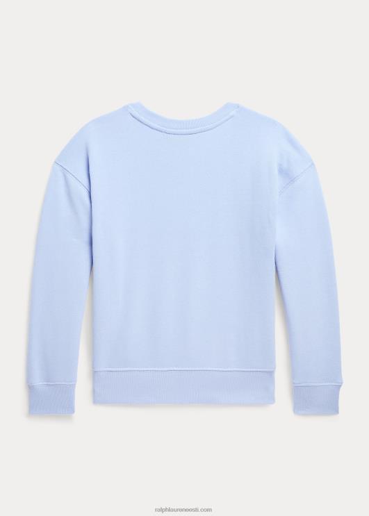 Ralph Lauren lapsed suure poni logoga fliisist dressipluus PR0V6712 beebisinine