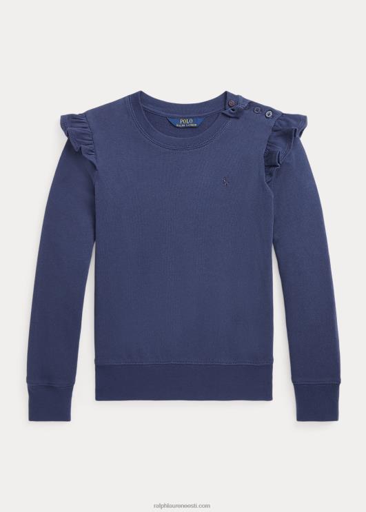 Ralph Lauren lapsed volangidega spaafrotee dressipluus PR0V7597 rustikaalne merevägi