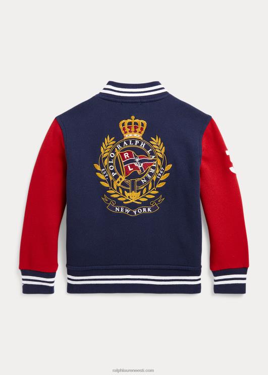 Ralph Lauren lapsed crest fliisist pesapallijope PR0V5785 kruiisilaevastik