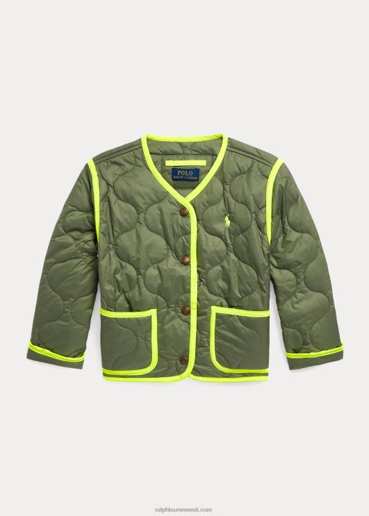 Ralph Lauren lapsed neoonviimistlusega tepitud jakk PR0V9991 aiarada