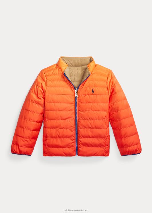 Ralph Lauren lapsed p-kihi 2 ümberpööratav jope PR0V6431 ombre/kõrbe khaki