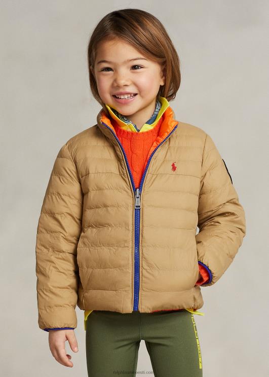 Ralph Lauren lapsed p-kihi 2 ümberpööratav jope PR0V6431 ombre/kõrbe khaki