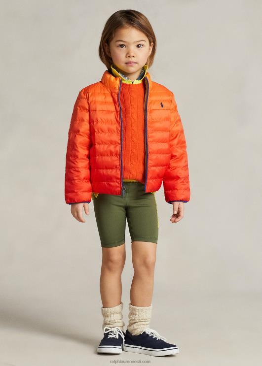 Ralph Lauren lapsed p-kihi 2 ümberpööratav jope PR0V6431 ombre/kõrbe khaki