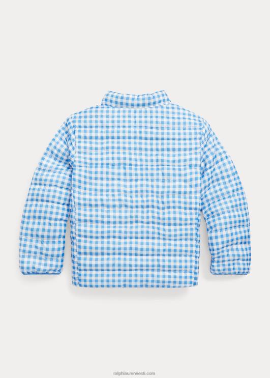 Ralph Lauren lapsed p-kihi 2 ümberpööratav jope PR0V6477 gingham multi