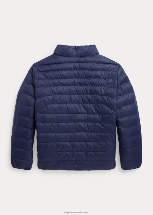 Ralph Lauren lapsed p-kihi 2 ümberpööratav jope PR0V7406 newporti merevägi / kollauim