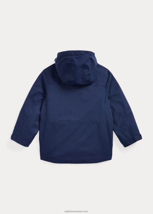 Ralph Lauren lapsed p-kiht 1 tarbevetthülgav jope PR0V5657 Newporti merevägi