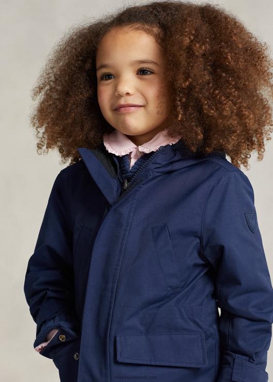 Ralph Lauren lapsed p-kiht 1 tarbevetthülgav jope PR0V5657 Newporti merevägi