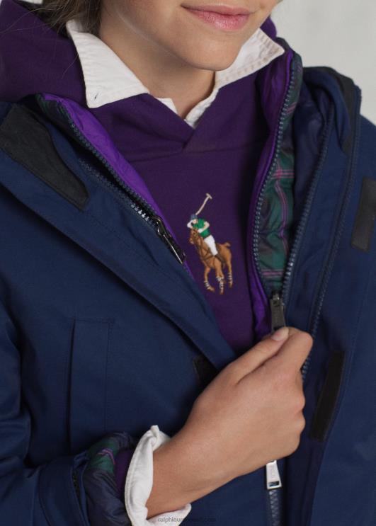 Ralph Lauren lapsed p-kiht 1 tarbevetthülgav jope PR0V6008 Newporti merevägi