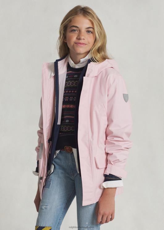Ralph Lauren lapsed p-kiht 1 tarbevetthülgav jope PR0V6009 roosa varjund