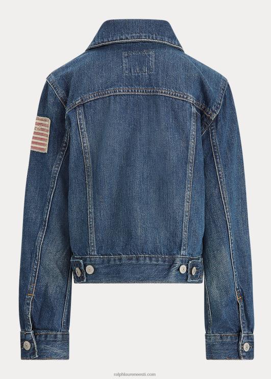 Ralph Lauren lapsed poiste teksasest rekkamehe jope PR0V6058 gordoni pesu