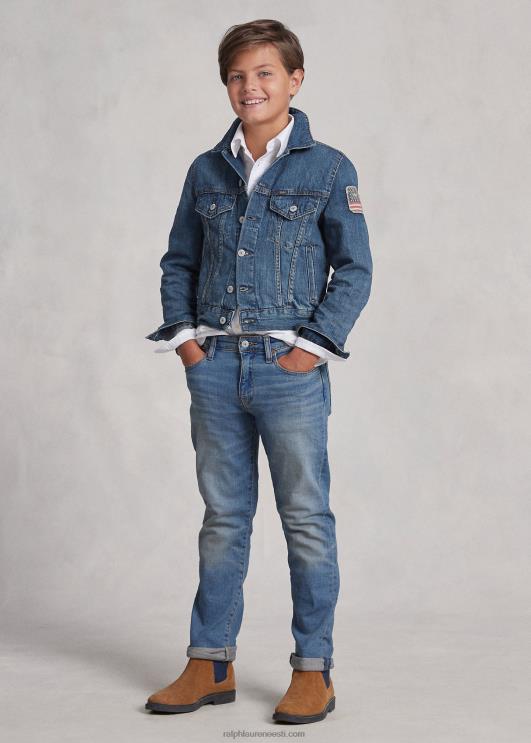 Ralph Lauren lapsed poiste teksasest rekkamehe jope PR0V6058 gordoni pesu