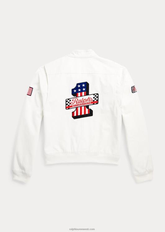 Ralph Lauren lapsed polo sportlik võidusõidujope PR0V9814 tekipesu valge