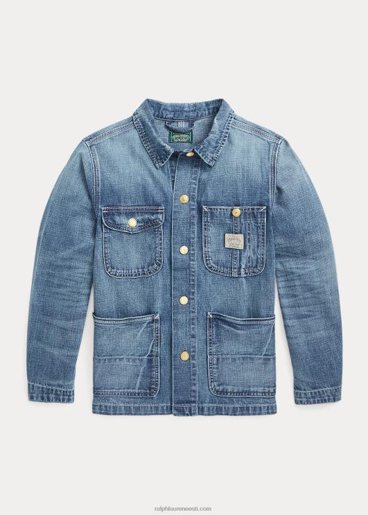 Ralph Lauren lapsed puuvillane teksajakk PR0V6591 gannoni pesu