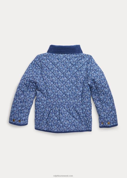 Ralph Lauren lapsed tepitud veekindel lauda jope PR0V7408 delfiin lilleline