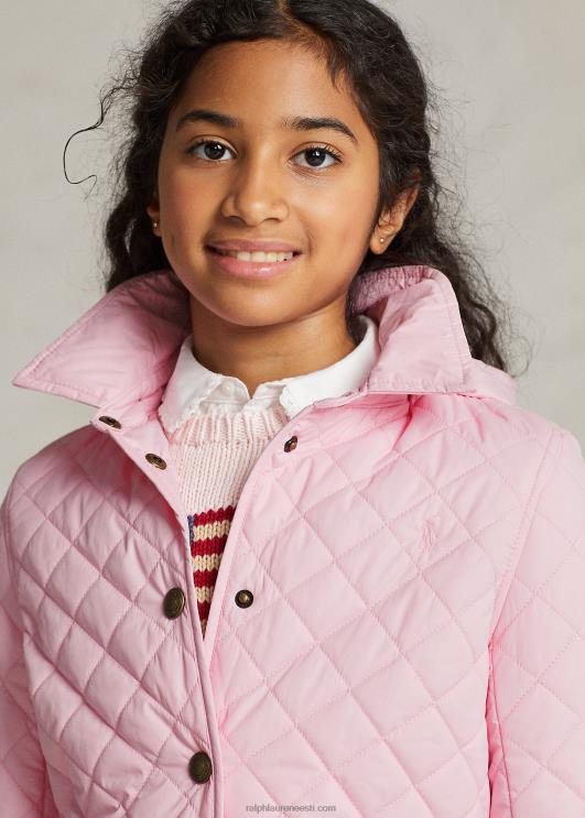 Ralph Lauren lapsed tepitud veekindel lauda jope PR0V7490 karmeli roosa