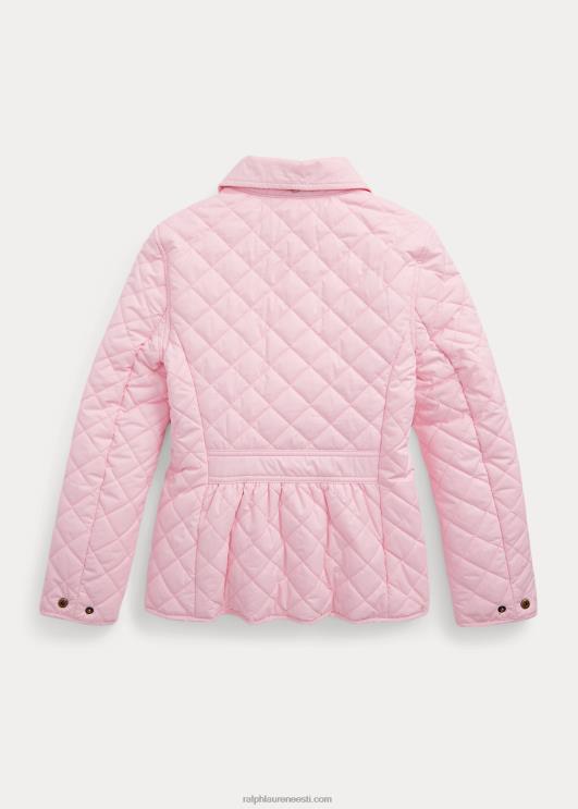 Ralph Lauren lapsed tepitud veekindel lauda jope PR0V7490 karmeli roosa