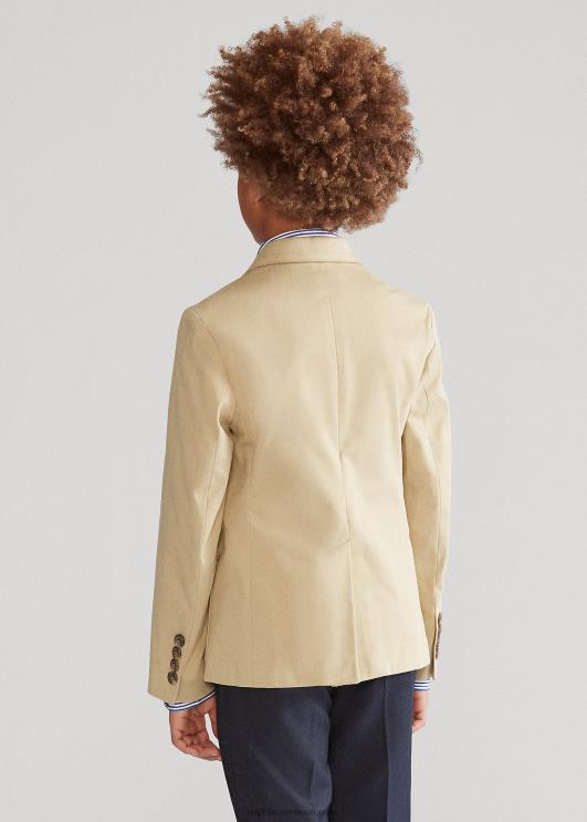 Ralph Lauren lapsed veniv chino ülikonna jope PR0V6577 ranniku beež