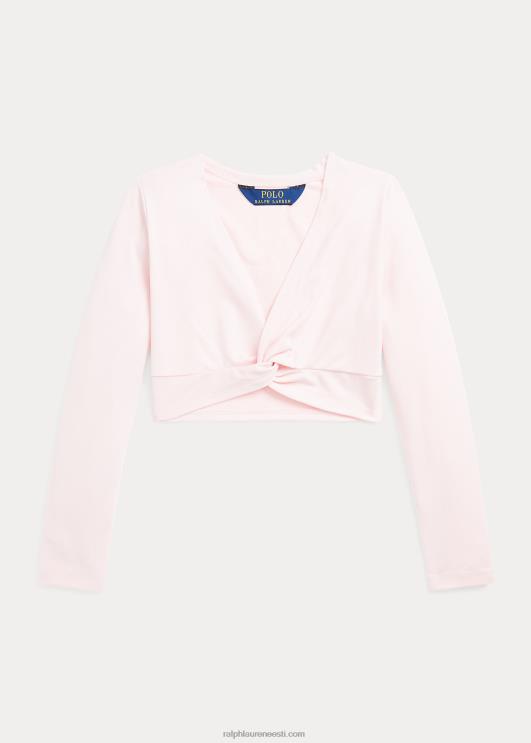 Ralph Lauren lapsed ees keeratav veniv trikootop PR0V7443 akaatsia roosa