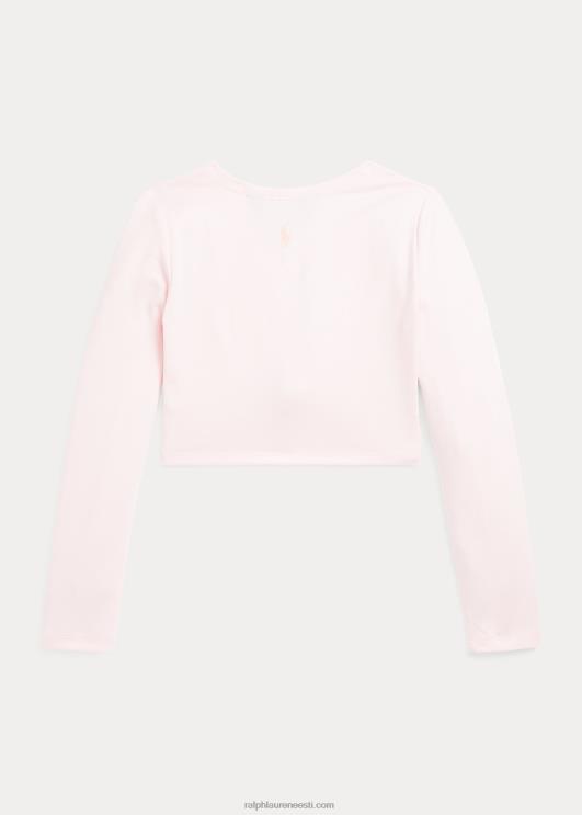 Ralph Lauren lapsed ees keeratav veniv trikootop PR0V7443 akaatsia roosa