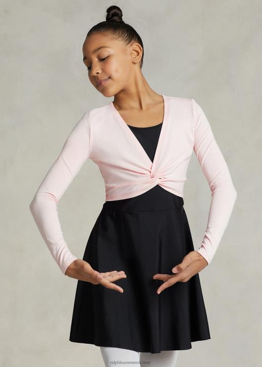 Ralph Lauren lapsed ees keeratav veniv trikootop PR0V7505 akaatsia roosa