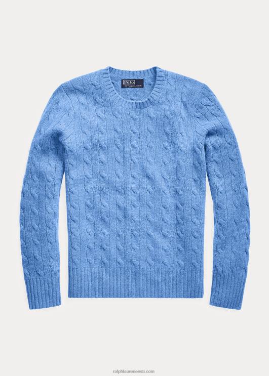 Ralph Lauren lapsed ikooniline kaabliga kootud kašmiirkampsun PR0V6212 uus litchfield sinine