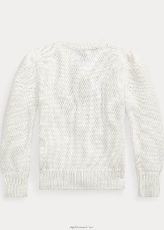 Ralph Lauren lapsed lipuline puuvillane kaelusega kampsun PR0V6794 nevis