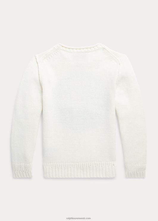 Ralph Lauren lapsed marlin puuvillane kampsun PR0V9767 klubimaja kreem