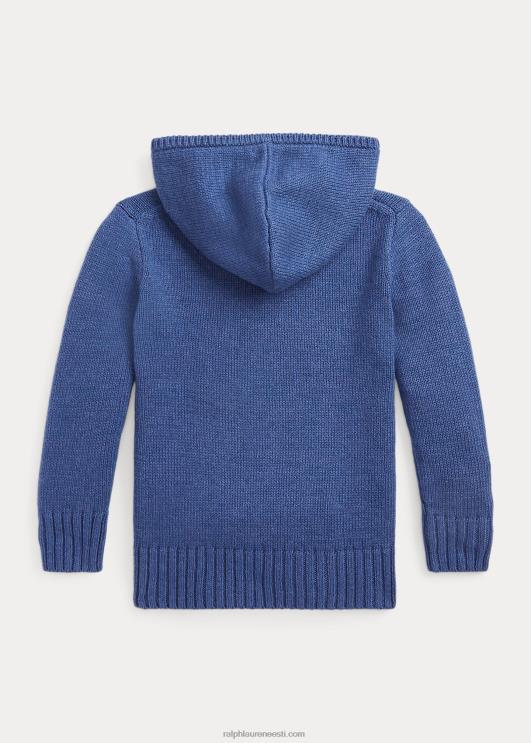 Ralph Lauren lapsed polo bear puuvillane kapuutsiga kampsun PR0V9766 vana kuninglik