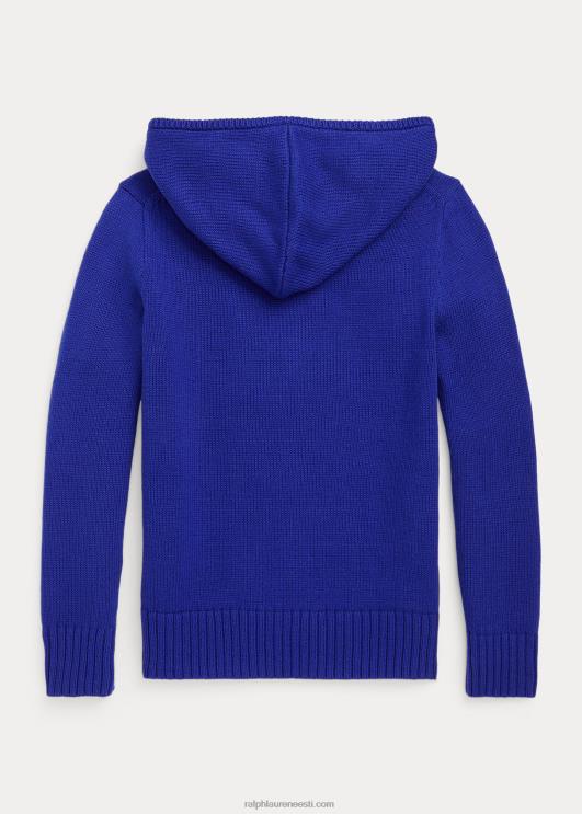 Ralph Lauren lapsed polo karu kapuutsiga kampsun PR0V6671 linna kuninglik