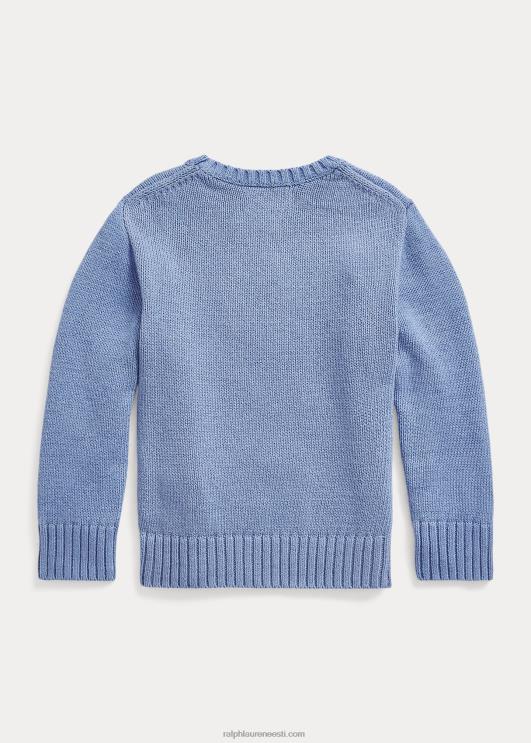 Ralph Lauren lapsed puuvillane polo karu kampsun PR0V5779 pehme kuninglik preppy karu