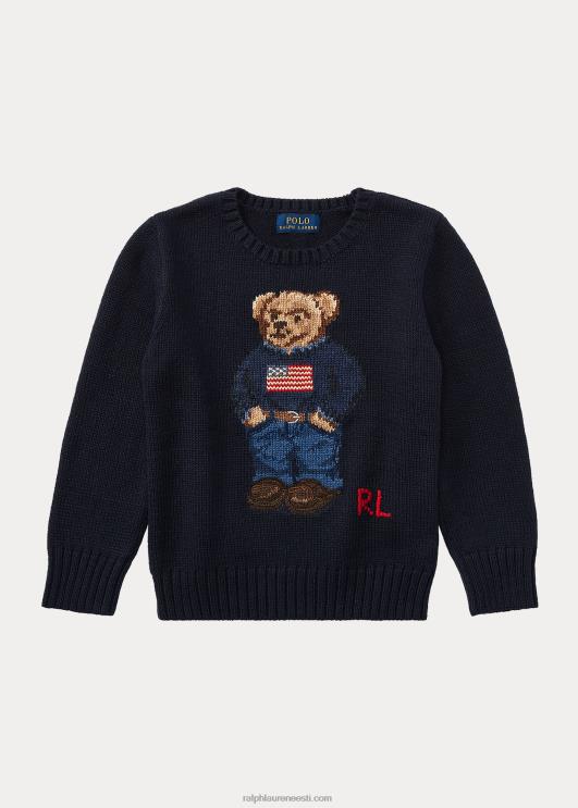 Ralph Lauren lapsed puuvillane polo karu kampsun PR0V5945 jahimeeste merevägi