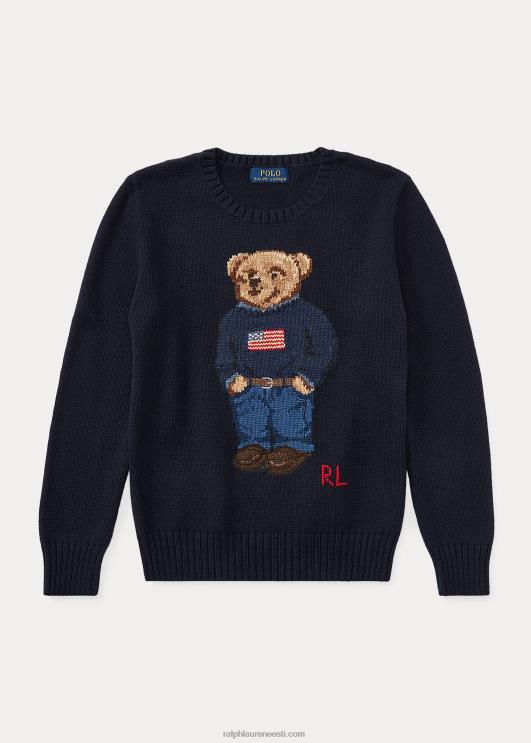 Ralph Lauren lapsed puuvillane polo karu kampsun PR0V6310 jahimeeste merevägi